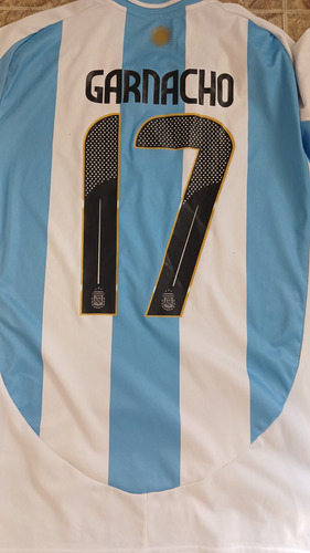 Camiseta Adidas Original Versión Hincha Seleccion Argentina (Usado)