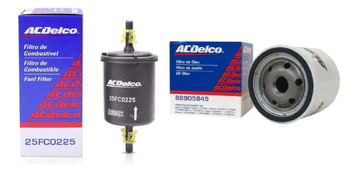 Kit Filtros De Combustível E Óleo S10 Acdelco