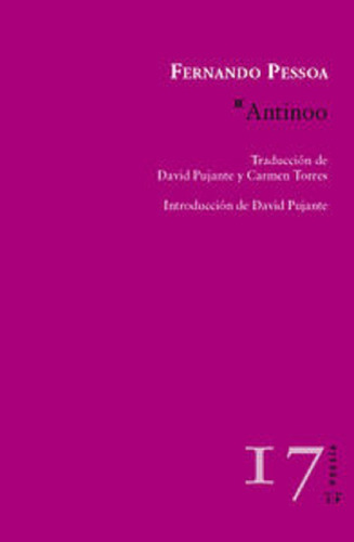 Antinoo, de Pessoa, Fernando. Editorial Salto de Página, tapa blanda en español, 2019