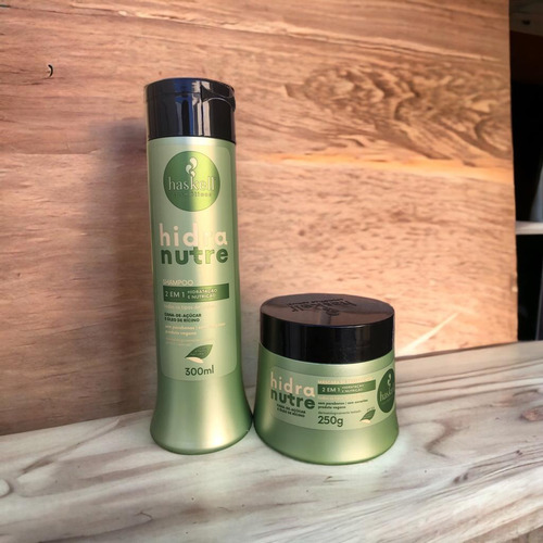 Kit Haskell Hidra Nutri Shampoo 300ml + 1 Mascara 250ml