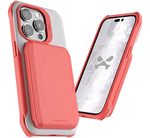 . Funda Ghostek Exec Para iPhone 14 Pro Max Rosa Con Porta