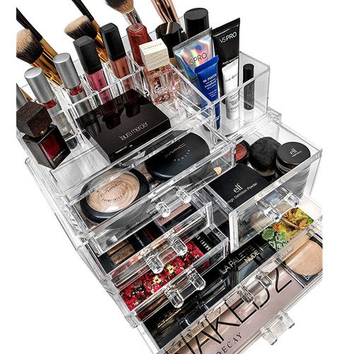 Organizador De Maquillaje De Acrílico Extra Grande