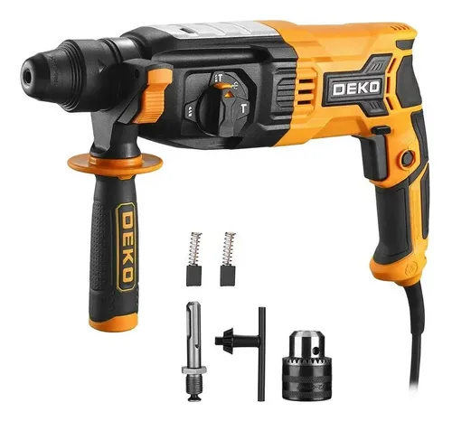 Martelete Perfurador Rompedor Deko 850W 3.2J SDS-Plus Profissional