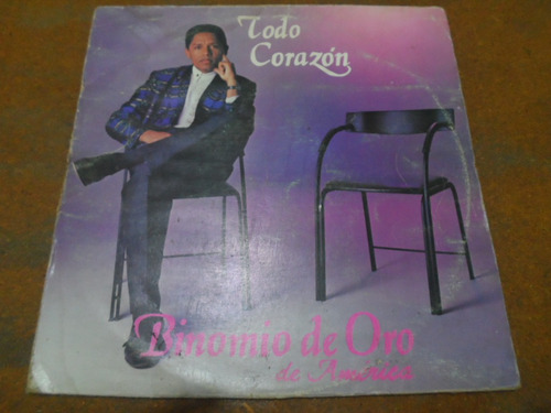 Disco Lp Binomio De Oro De América  Todo Corazón 1993