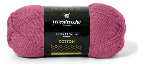 Algodon Cotton Premium Revesderecho 100 Gramos Color Violeta