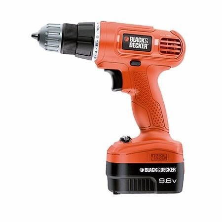 Atornillador Taladro A Batería Black & Decker 9,6v 3/8 Gc960