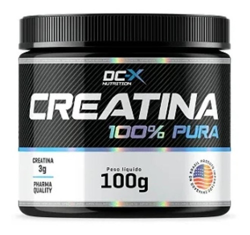 Creatina Micronizada & Monohidratada 100% Pura 100g Dc-x