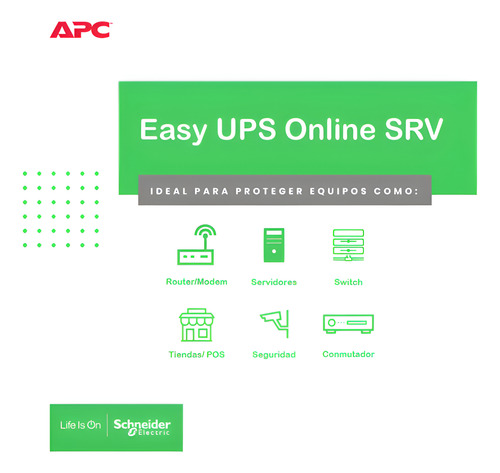 Ups Monof Online Easy Srv 230v, 3000va, Srv3ki, Usb, 7 Tomas