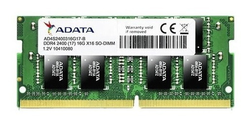 Imagem 1 de 1 de Memória Ram Premier Series 4gb 1x4gb Adata Ad4s2666j4g19-s