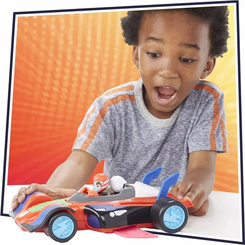 Pj Masks Animal Power Flash Cruiser, Coche De Juguete Con Y