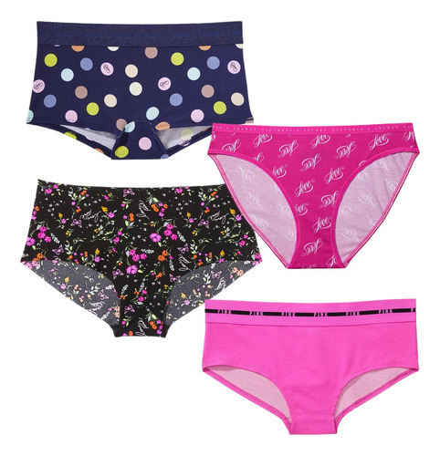 Pack 4 Panties Varios Modelos Pink Victoria's Secret Talla S