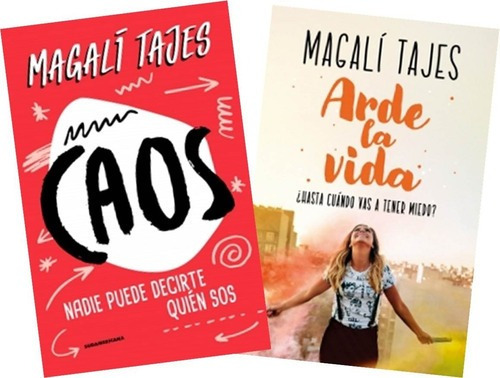 ** Combo Magali Tajes 2 Titulos ** Caos + Arde La Vida