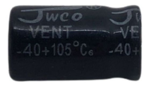 10 Peças Capacitor Eletrolítico 1000uf X 25v 105