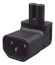 Comprar 5 Adaptador De Corriente Iec320 C14 A C7 C14, 3 Pines Macho