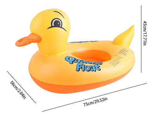 Anillo De Piscina Inflable De Pato Lindo Pato Piscina Anillo