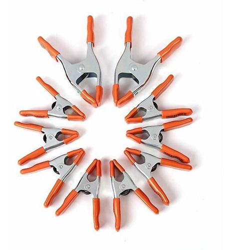Pony Metal Resistente Resorte Abrazaderas Conjunto De 2 PuLG