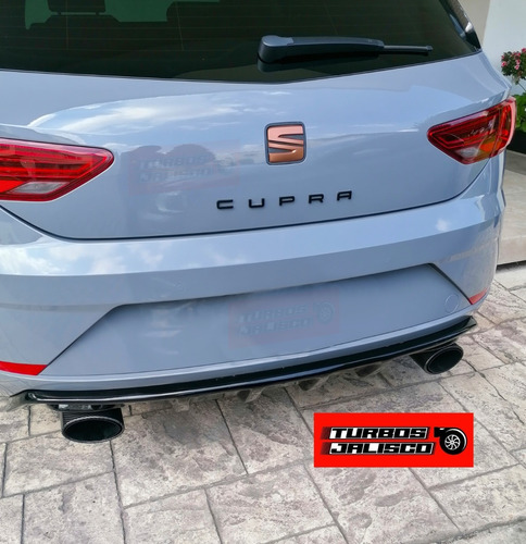 Punta De Escape Colilla Fibra De Carbono Seat Cupra Leon Mk3