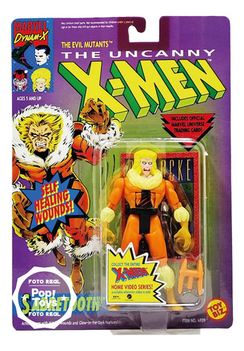 Toy Biz - 1992 - The Uncanny X-men - Sabretooth