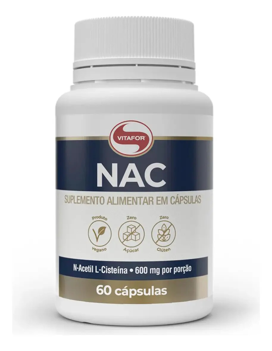 Vitafor Suplemento alimentar Nac 60 Cápsulas Sem Sabor Vitafor