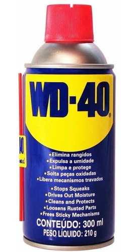 Lubrificante Anticorrosivo Spray 300ml Wd40