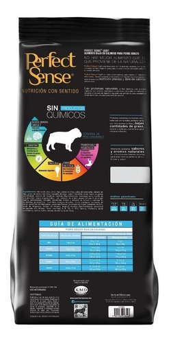 Imagen 2 de 2 de Alimento Perfect Sense Light para perro adulto todos los tamaños sabor mix en bolsa de 8kg
