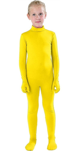 Disfraces De Body Enterizo Estilo Zentai Talla Xl Amarillo