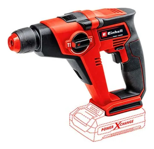 Rotomartillo A Batería De 18v Einhell 12mm Triple Función