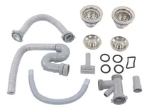 Comprar Tubo De Desagüe De Fregadero Flexible, Desagüe De Lavabo De