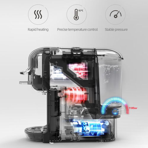 Coffee Maker Hibrew Capsule Ese Espresso Brew Ground 7