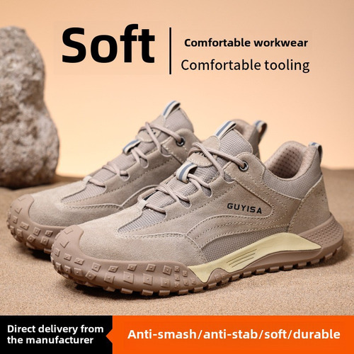 Zapato De Seguridad 42 Cómodo Y Resistente Acero