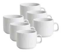 Comprar X6 Taza Desayuno Línea Recta, Verbano - Bazar Colucci