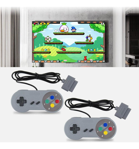 Controlador Usb Hevituwhe 2-pack Gamepad Snes Para Pc/mac
