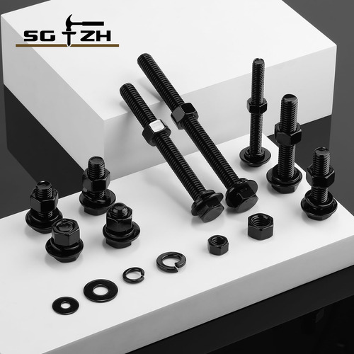 Tornillo De Cabeza Hexagonal Tuercas Arandelas 20 Piezas Ace