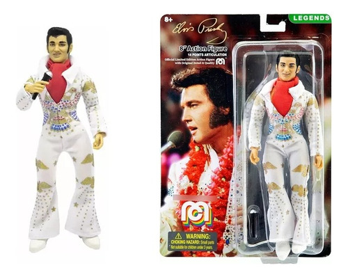 Figura De Acción  Elvis Presley De Mego Legends