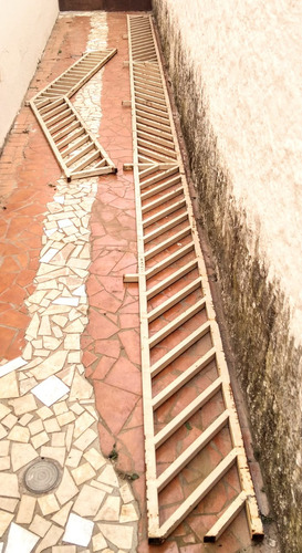 Grade De Ferro Para Testeira De Cobertura, E Grade 2 Águas (Usado)