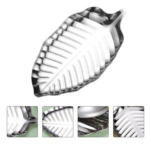 Toalla Tipo Bandeja De Acero Inoxidable, 2 Unidades