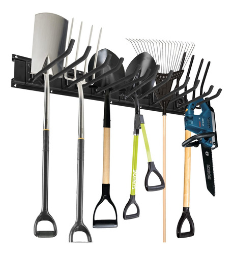 Tool Organizer Wall Mount 6 Hooks, Heavy Duty Garage Storage