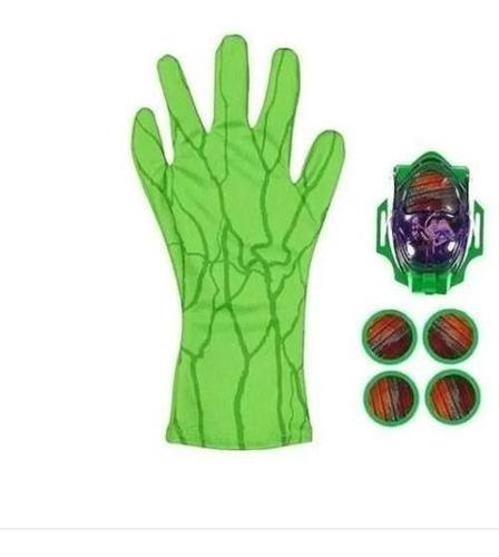 Luva Lança Discos Hulk C/luz E Som Vingadores Brinquedo