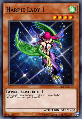 Harpie Lady 1 - Normal Parallel Rare     Duel Terminal  