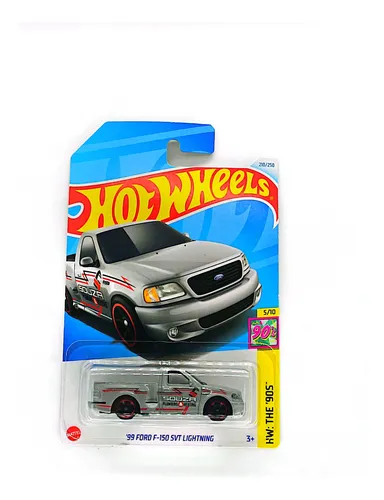 99 Ford F-150 Svt Lightning Hot Wheels Escala 1:64