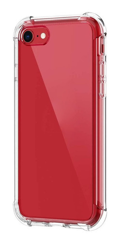 Imagen 3 de 7 de Funda Tpu Clear Airbag + Vidrio Templado Para iPhone SE 2020