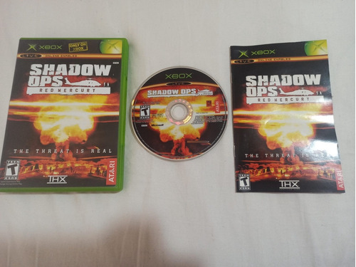 Shadow Ops Red Mercury X Box Clasico