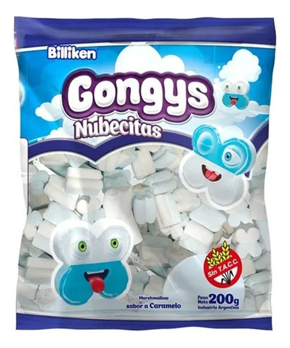 Malvaviscos Gongys Nubecitas X200 Grs