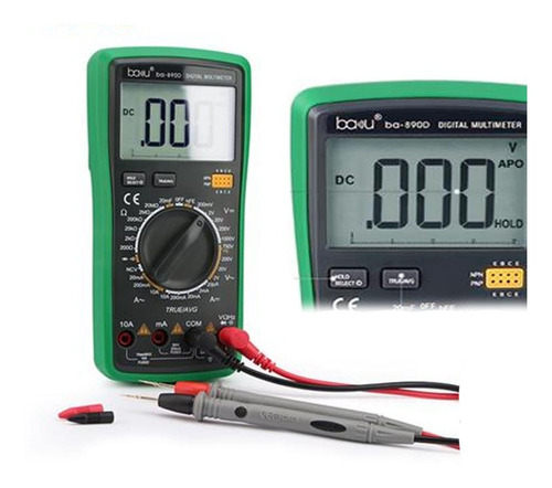 Multímetro Digital Profesional Baku Ba-890d - Envio Gratis