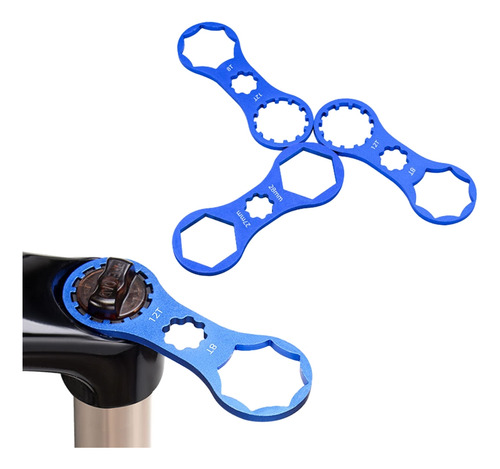 Bike Front Fork Cap Wrench Removal And Installation Spanner