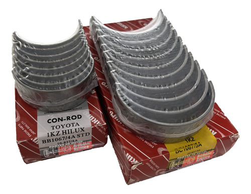 Cojinete De Biela Y Bancada Para Toyota 2gd Hilux 2.4 16v