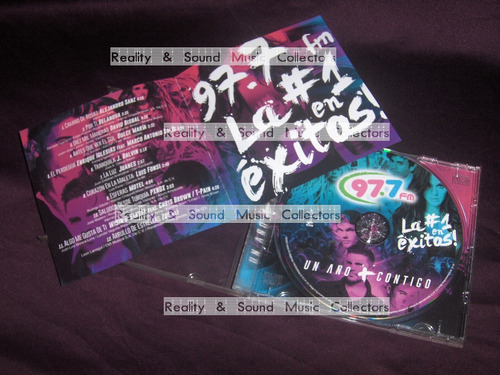 97.7 Un Año + Contigo Cd Universal 2014 Belanova Pxndx Zoe (Usado)