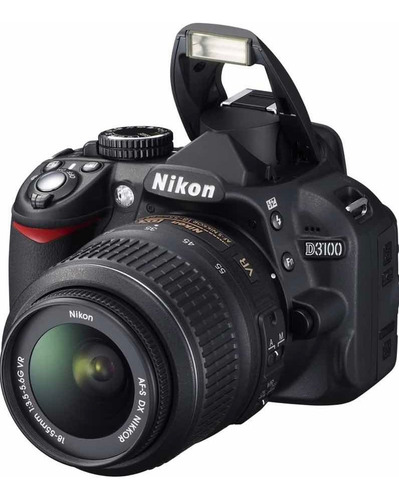 Nikon D3100 nikond3100 DSLR color negro