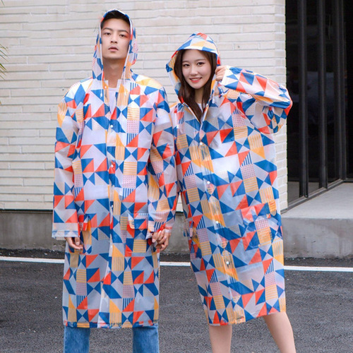 Impermeable Portátil Capa De Lluvia Poncho Con Capucha