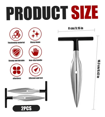 Abridor De Coco Inox, Kit 2 Unidades, Abertura Fácil | MercadoLivre